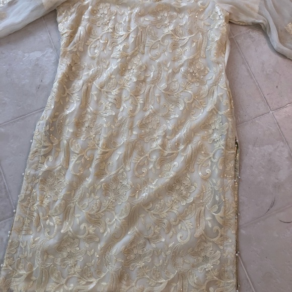 Shalwar kameez chaffon original krinkal - Picture 6 of 7